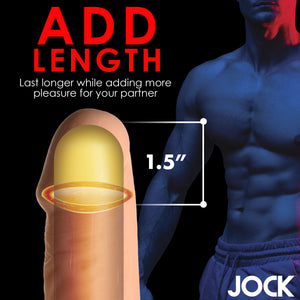Extra Long 1.5 Inch Penis Extension - Light-4