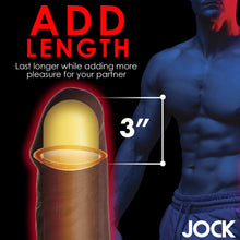 Load image into Gallery viewer, Extra Long 3 Inch Penis Extension - Dark-4