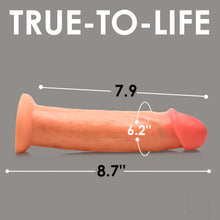 Load image into Gallery viewer, Real Skin Silicone Dildo - 8.5 Inch-2