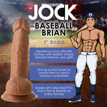 Load image into Gallery viewer, Baseball Brian 7 Inch Dildo-1