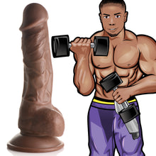 Load image into Gallery viewer, Weightlifting Wesley 7 Inch Dildo-0