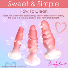 Load image into Gallery viewer, 3 Piece Silicone Butt Plug Set - Pink-8