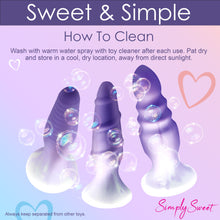 Load image into Gallery viewer, 3 Piece Silicone Butt Plug Set - Purple-8