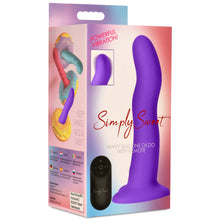Load image into Gallery viewer, 21X Vibrating Wavy Silicone Dildo-12