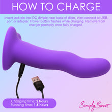 Load image into Gallery viewer, 21X Vibrating Wavy Silicone Dildo-10