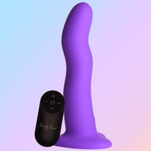 Load image into Gallery viewer, 21X Vibrating Wavy Silicone Dildo-0