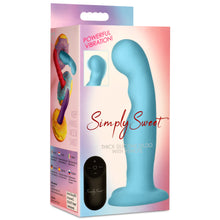 Load image into Gallery viewer, 21X Vibrating Thick Silicone Dildo-12