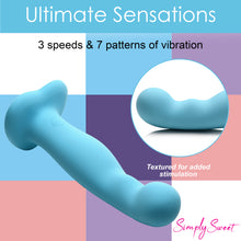 Load image into Gallery viewer, 21X Vibrating Thick Silicone Dildo-6