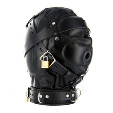 Load image into Gallery viewer, Strict Leather Sensory Deprivation Hood- ML