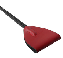 Load image into Gallery viewer, Red Leather Riding Crop