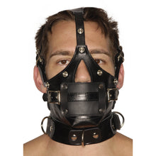 Load image into Gallery viewer, Strict Leather Premium Muzzle with Blindfold and Gags