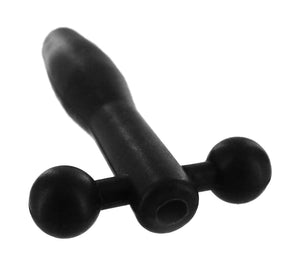 The Hallows Silicone Cum-Thru Barbell Penis Plug