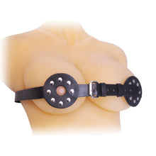 Load image into Gallery viewer, Studded Spiked Breast Binder with Nipple Holes