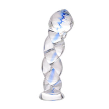Load image into Gallery viewer, Soma Twisted Glass Dildo