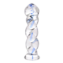 Load image into Gallery viewer, Soma Twisted Glass Dildo