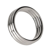 Load image into Gallery viewer, Echo 2 Inch Stainless Steel Triple Cock Ring