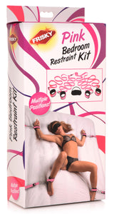 Frisky Pink Bedroom Restraint Kit