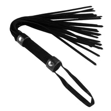Load image into Gallery viewer, Short Suede Flogger - Black