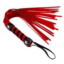 Load image into Gallery viewer, Short Suede Flogger - Red