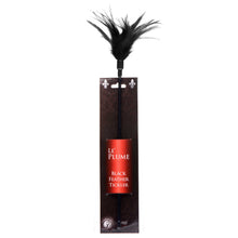 Load image into Gallery viewer, Le Plume Feather Tickler - Black