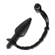 Load image into Gallery viewer, Viaticus Dual Cock Ring and Anal Plug Vibe