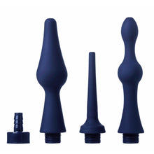 Load image into Gallery viewer, Universal 3 Piece Silicone Enema Attachment Set