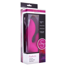 Load image into Gallery viewer, Euphoria G-Spot and Clit Stimulating Silicone Wand Massager Attachment