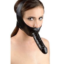 Load image into Gallery viewer, Latex Face Fucker Strap On Mask
