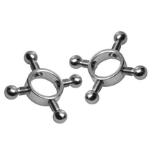 Load image into Gallery viewer, Stainless Steel Rings of Fire Nipple Press Set