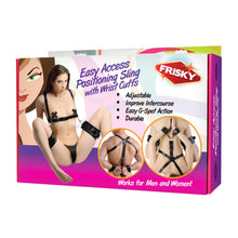 Load image into Gallery viewer, Easy Access Thigh Sling With Wrist Cuffs