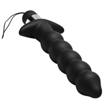 Load image into Gallery viewer, Wireless Black Vibrating Anal Beads with Remote