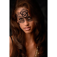 Load image into Gallery viewer, The Enchanted Black Lace Mask