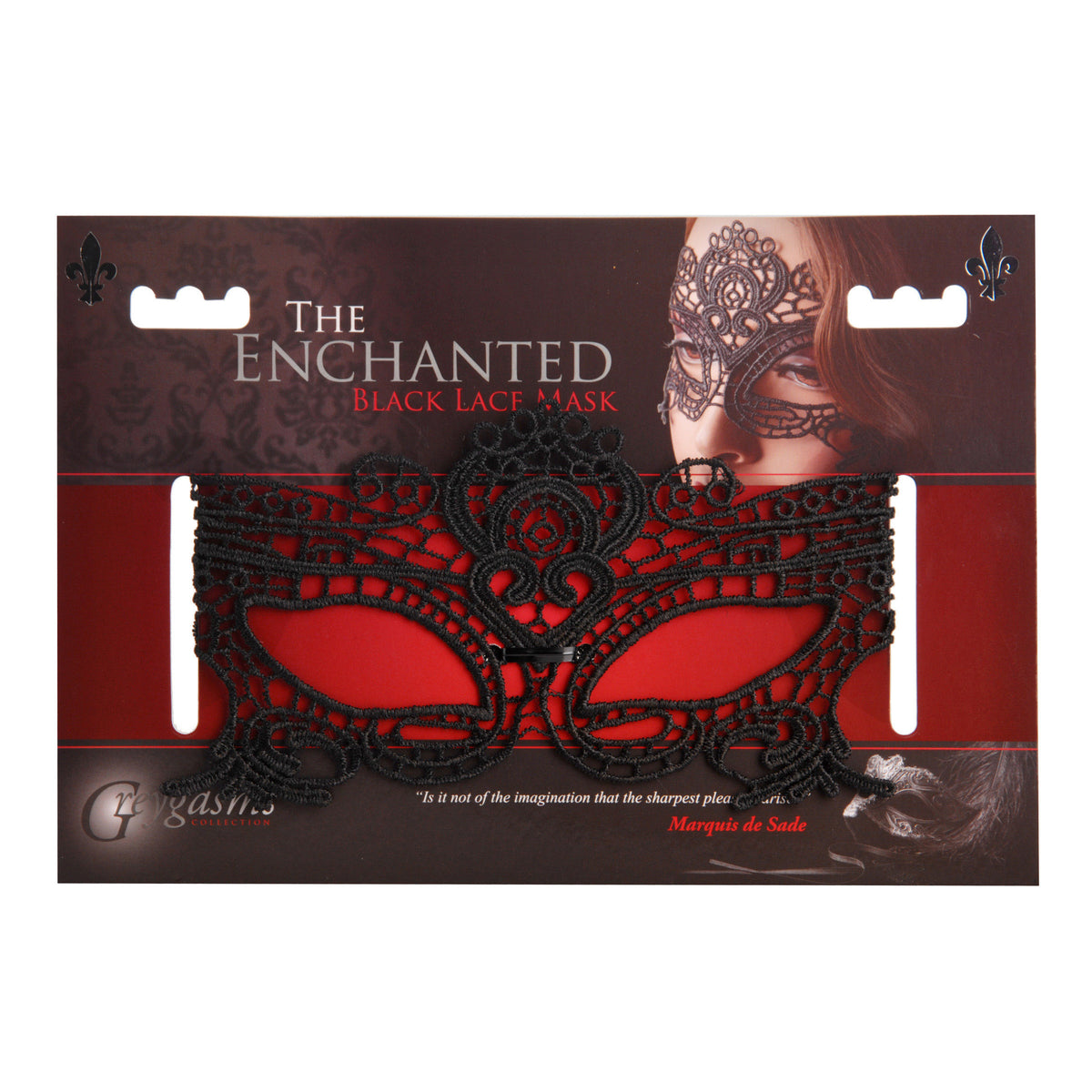 The Enchanted Black Lace Mask – Love Your Lust