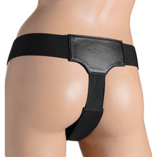 Load image into Gallery viewer, Bella Velvet Lined Elastic Strap On Harness