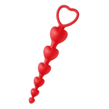 Load image into Gallery viewer, Sweet Heart Silicone Anal Beads