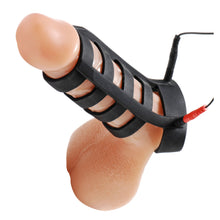 Load image into Gallery viewer, Power Cage Silicone E-Stim Cock and Ball Sheath