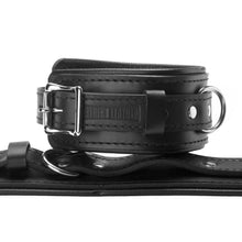 Load image into Gallery viewer, Black Premium Leather Bondage Essentials Kit