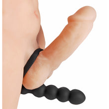 Load image into Gallery viewer, Double Fun Cock Ring with Double Penetration Vibe