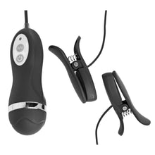 Load image into Gallery viewer, Power Pinchers 10 Mode Vibrating Nipple Clamps
