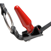 Load image into Gallery viewer, Premium Locking Leather Cock Ring and Anal Plug Harness