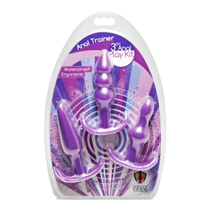 3 Piece Anal Play Kit