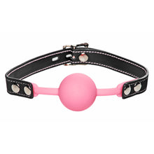 Load image into Gallery viewer, Glow Gag Glow in the Dark Silicone Ball Gag