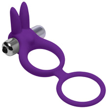 Load image into Gallery viewer, Throbbin Hopper Cock and Ball Ring with Vibrating Clit Stimulator