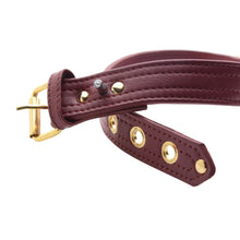 Load image into Gallery viewer, Strict Leather Luxury Burgundy Locking Collar