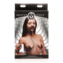 Load image into Gallery viewer, Degraded Mouth Spreader with Nipple Clamps