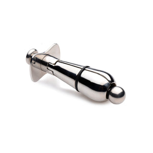 Stainless Steel Locking Anal Plug