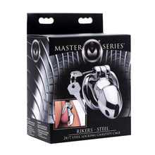 Load image into Gallery viewer, Rikers 24-7 Stainless Steel Locking Chastity Cage