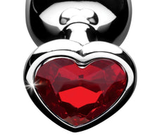 Load image into Gallery viewer, Red Heart Gem Anal Plug- Small