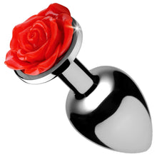 Load image into Gallery viewer, Red Rose Anal Plug- Small