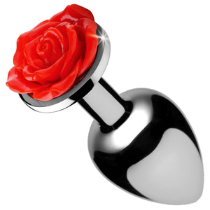 Red Rose Anal Plug- Large